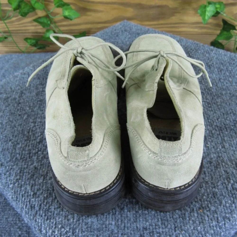 Aldo Men's Italy VTG Derby Oxfords Beige Suede Size‎ 42 Medium Gently Used 2025